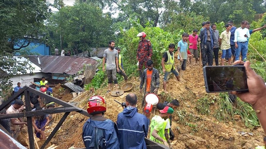 3 feared dead in Sylhet landslide
