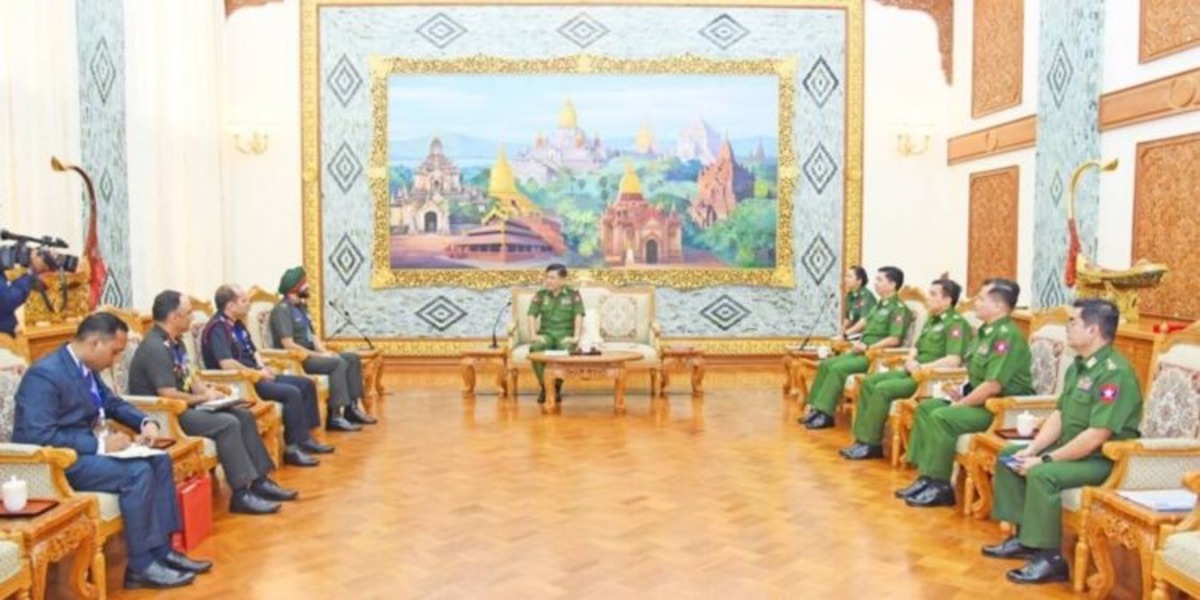 India maintains close ties with Myanmar's controversial military leaders