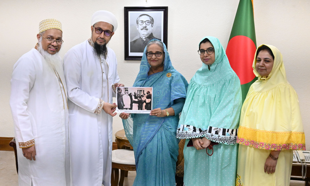 Hasina claims 'communal harmony' to Dawoodi Bohra